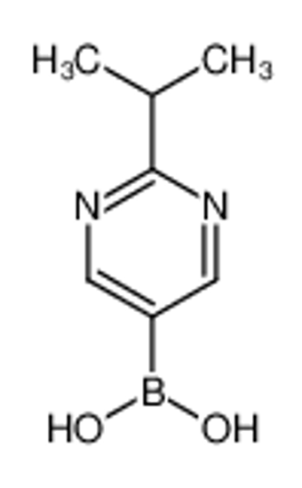 Picture of (2-propan-2-ylpyrimidin-5-yl)boronic acid