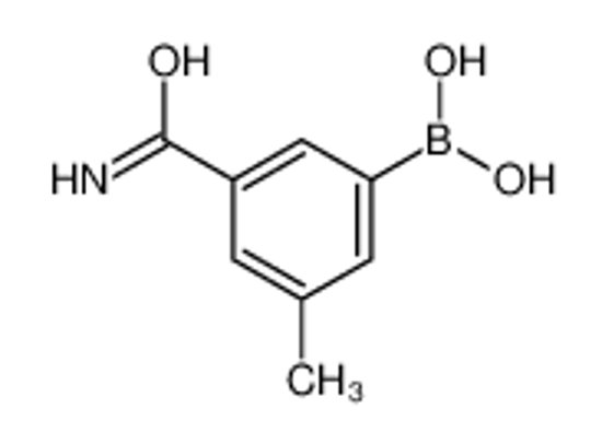 Picture of (3-carbamoyl-5-methylphenyl)boronic acid