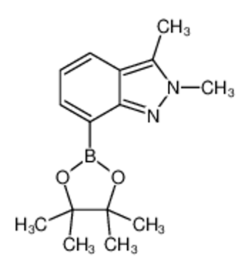 Picture of 2,3-dimethyl-7-(4,4,5,5-tetramethyl-1,3,2-dioxaborolan-2-yl)indazole