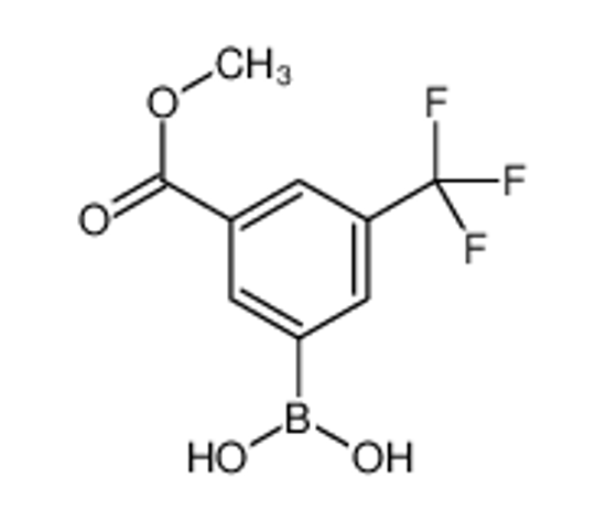 Picture of [3-methoxycarbonyl-5-(trifluoromethyl)phenyl]boronic acid