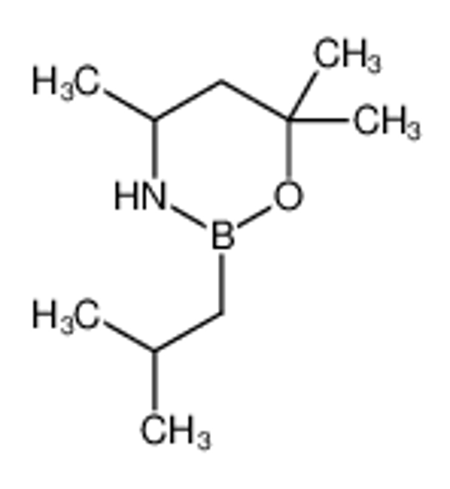 Picture of 4,6,6-trimethyl-2-(2-methylpropyl)-1,3,2-oxazaborinane