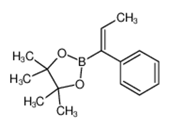 Изображение 4,4,5,5-tetramethyl-2-(1-phenylprop-1-enyl)-1,3,2-dioxaborolane