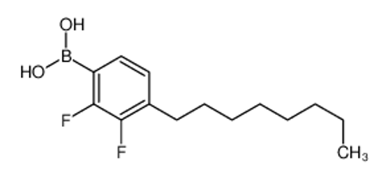 Picture of (2,3-difluoro-4-octylphenyl)boronic acid