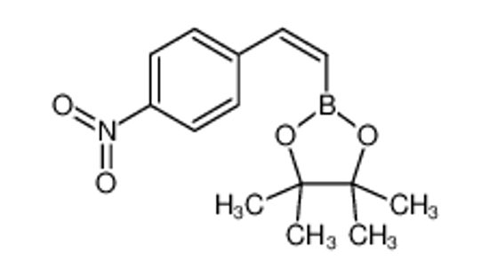 Picture of 4,4,5,5-tetramethyl-2-[(E)-2-(4-nitrophenyl)ethenyl]-1,3,2-dioxaborolane