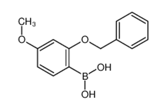 Picture of (4-methoxy-2-phenylmethoxyphenyl)boronic acid