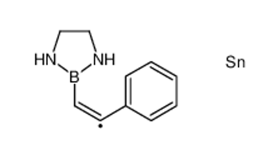 Picture of [2-(1,3,2-diazaborolidin-2-yl)-1-phenylethenyl]-trimethylstannane
