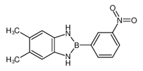 Picture of 5,6-dimethyl-2-(3-nitrophenyl)-1,3-dihydro-1,3,2-benzodiazaborole