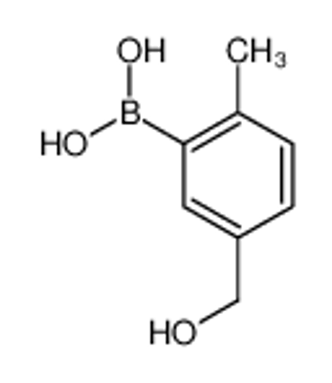 Picture of [5-(hydroxymethyl)-2-methylphenyl]boronic acid
