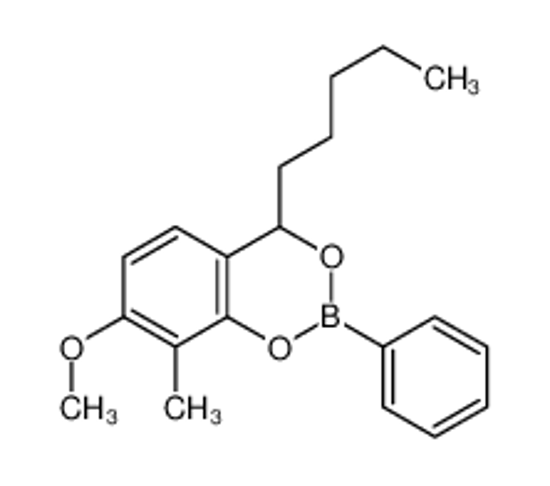 Picture of 7-methoxy-8-methyl-4-pentyl-2-phenyl-4H-1,3,2-benzodioxaborinine