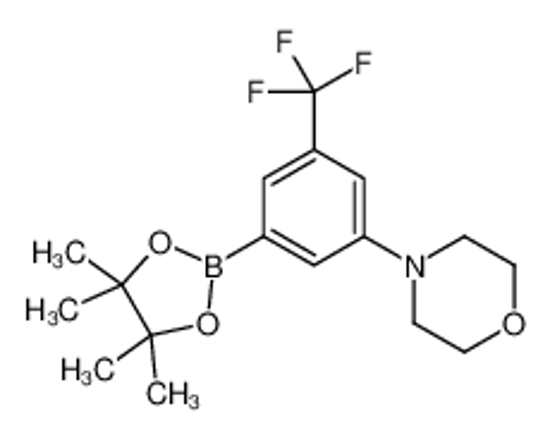 Picture of 4-[3-(4,4,5,5-tetramethyl-1,3,2-dioxaborolan-2-yl)-5-(trifluoromethyl)phenyl]morpholine