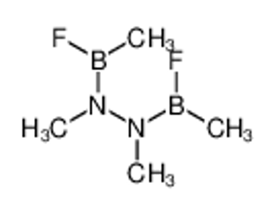 Picture of 1,2-bis[fluoro(methyl)boranyl]-1,2-dimethylhydrazine
