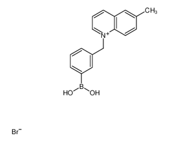 Picture of [3-[(6-methylquinolin-1-ium-1-yl)methyl]phenyl]boronic acid,bromide