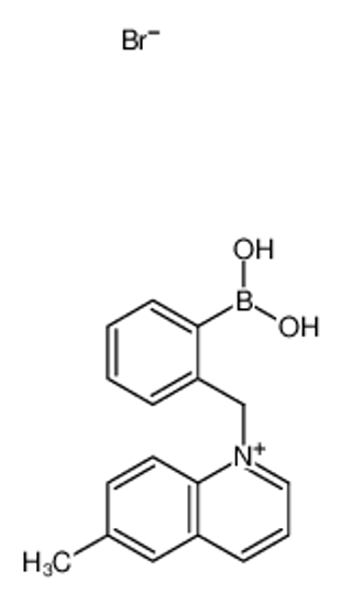 Picture of [2-[(6-methylquinolin-1-ium-1-yl)methyl]phenyl]boronic acid,bromide
