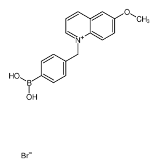 Picture of [4-[(6-methoxyquinolin-1-ium-1-yl)methyl]phenyl]boronic acid,bromide