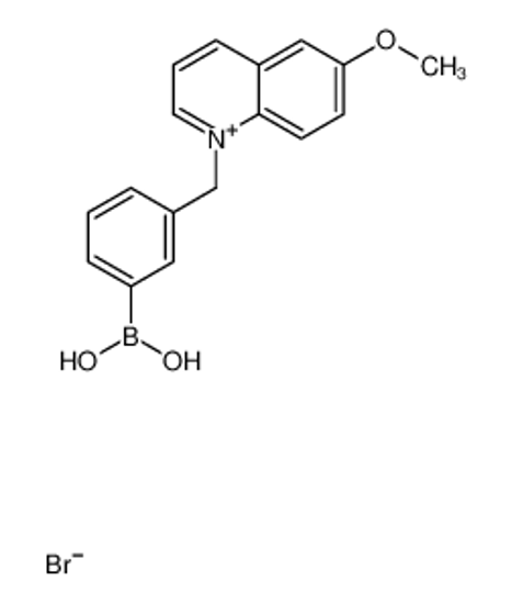 Picture of [3-[(6-methoxyquinolin-1-ium-1-yl)methyl]phenyl]boronic acid,bromide