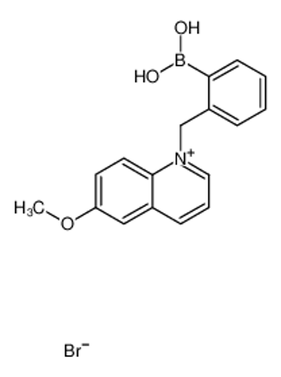Picture of [2-[(6-methoxyquinolin-1-ium-1-yl)methyl]phenyl]boronic acid,bromide