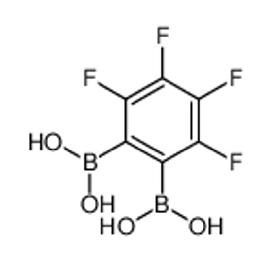 Picture of (2-borono-3,4,5,6-tetrafluorophenyl)boronic acid