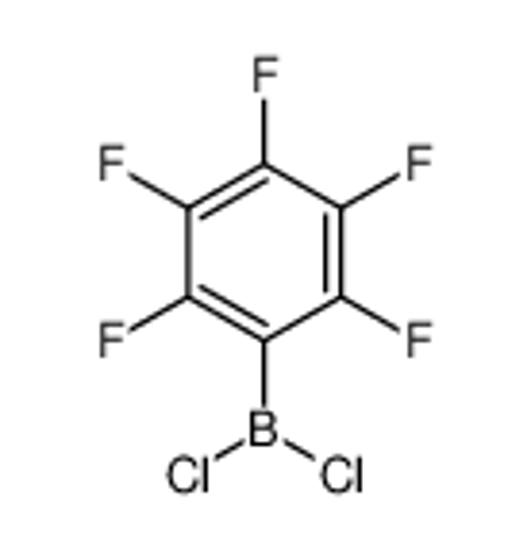 Picture of dichloro-(2,3,4,5,6-pentafluorophenyl)borane