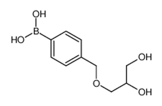 Picture of [4-(2,3-dihydroxypropoxymethyl)phenyl]boronic acid