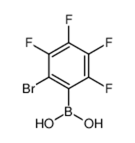Picture of (2-bromo-3,4,5,6-tetrafluorophenyl)boronic acid