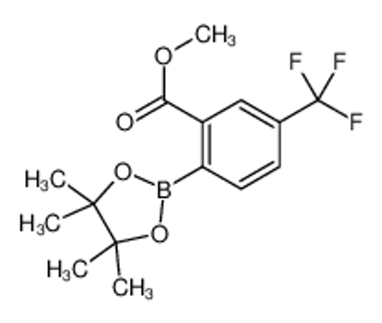 Picture of methyl 2-(4,4,5,5-tetramethyl-1,3,2-dioxaborolan-2-yl)-5-(trifluoromethyl)benzoate