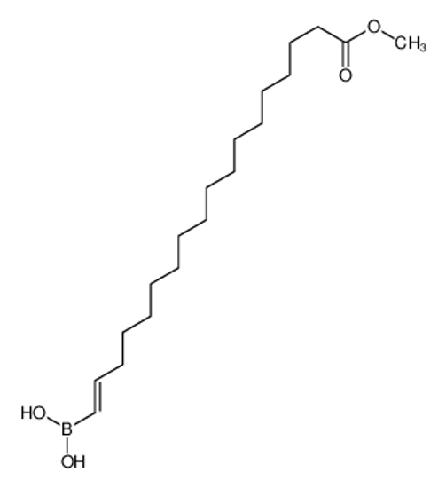 Изображение (18-methoxy-18-oxooctadec-1-enyl)boronic acid