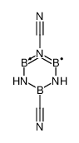 Picture of 1,3,5,2λ<sup>2</sup>,4,6λ<sup>2</sup>-triazatriborinane-1,4-dicarbonitrile