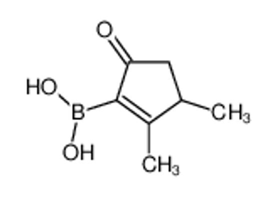 Изображение (2,3-dimethyl-5-oxocyclopenten-1-yl)boronic acid