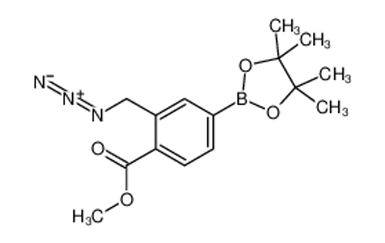 Изображение methyl 2-(azidomethyl)-4-(4,4,5,5-tetramethyl-1,3,2-dioxaborolan-2-yl)benzoate