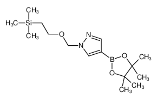 Picture of trimethyl-[2-[[4-(4,4,5,5-tetramethyl-1,3,2-dioxaborolan-2-yl)pyrazol-1-yl]methoxy]ethyl]silane
