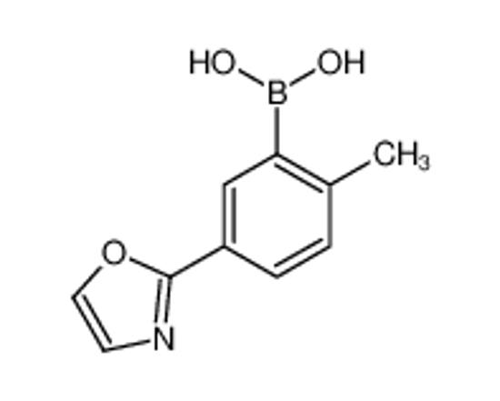 Picture of [2-methyl-5-(1,3-oxazol-2-yl)phenyl]boronic acid