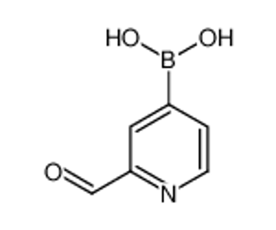 Picture of (2-formylpyridin-4-yl)boronic acid
