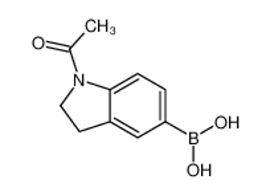 Picture of (1-acetyl-2,3-dihydroindol-5-yl)boronic acid