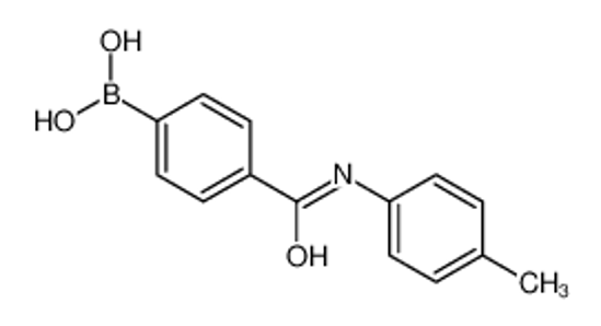 Picture of [4-[(4-methylphenyl)carbamoyl]phenyl]boronic acid