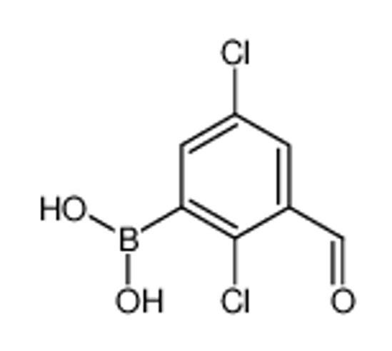 Picture of (2,5-dichloro-3-formylphenyl)boronic acid