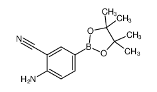 Picture of 2-amino-5-(4,4,5,5-tetramethyl-1,3,2-dioxaborolan-2-yl)benzonitrile