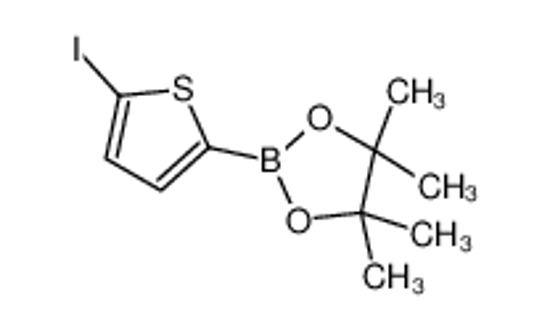 Изображение 2-(5-iodothiophen-2-yl)-4,4,5,5-tetramethyl-1,3,2-dioxaborolane