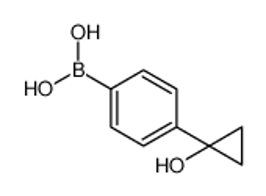 Изображение [4-(1-hydroxycyclopropyl)phenyl]boronic acid