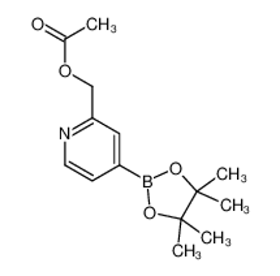 Picture of [4-(4,4,5,5-tetramethyl-1,3,2-dioxaborolan-2-yl)pyridin-2-yl]methyl acetate