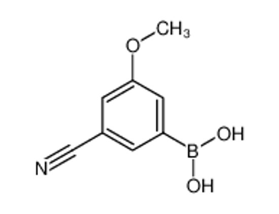 Picture of (3-cyano-5-methoxyphenyl)boronic acid