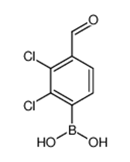 Picture of (2,3-dichloro-4-formylphenyl)boronic acid