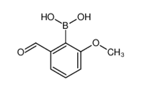 Picture of (2-formyl-6-methoxyphenyl)boronic acid