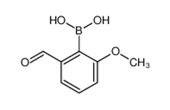 Изображение (2-formyl-6-methoxyphenyl)boronic acid