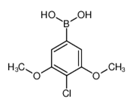 Picture of (4-chloro-3,5-dimethoxyphenyl)boronic acid