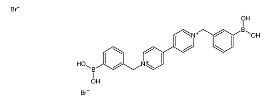 Picture of [3-[[4-[1-[(3-boronophenyl)methyl]pyridin-1-ium-4-yl]pyridin-1-ium-1-yl]methyl]phenyl]boronic acid,dibromide
