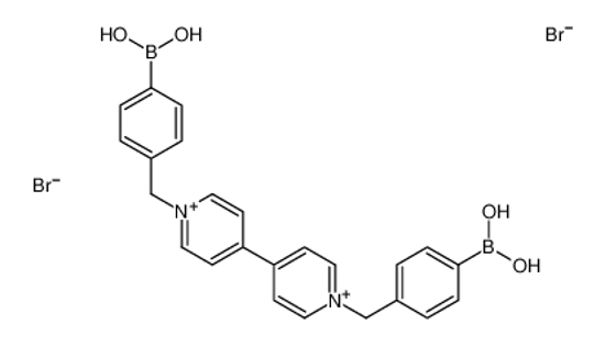 Picture of [4-[[4-[1-[(4-boronophenyl)methyl]pyridin-1-ium-4-yl]pyridin-1-ium-1-yl]methyl]phenyl]boronic acid,dibromide