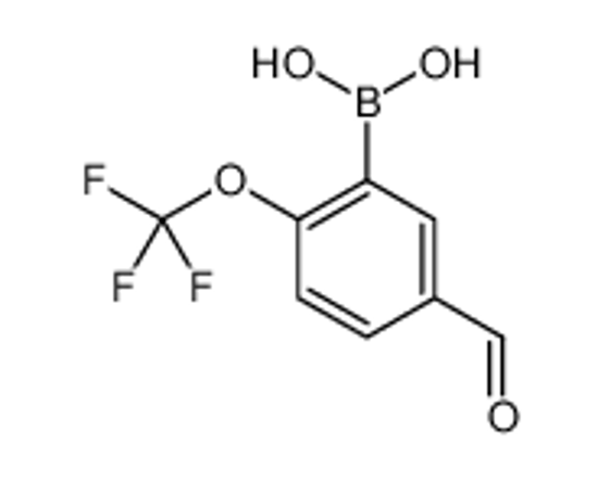 Picture of [5-formyl-2-(trifluoromethoxy)phenyl]boronic acid