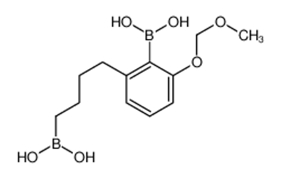 Picture of [2-(4-boronobutyl)-6-(methoxymethoxy)phenyl]boronic acid