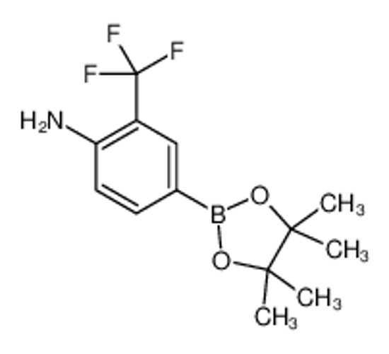 Изображение 4-(4,4,5,5-tetramethyl-1,3,2-dioxaborolan-2-yl)-2-(trifluoromethyl)aniline
