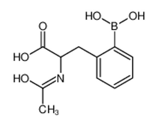 Imagem de 2-acetamido-3-(2-boronophenyl)propanoic acid